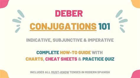 conjugate deber|different forms of deber.